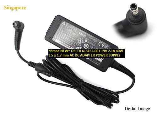 *Brand NEW* DELTA 613162-001 19V 2.1A 40W 3.5 x 1.7 mm AC DC ADAPTER POWER SUPPLY